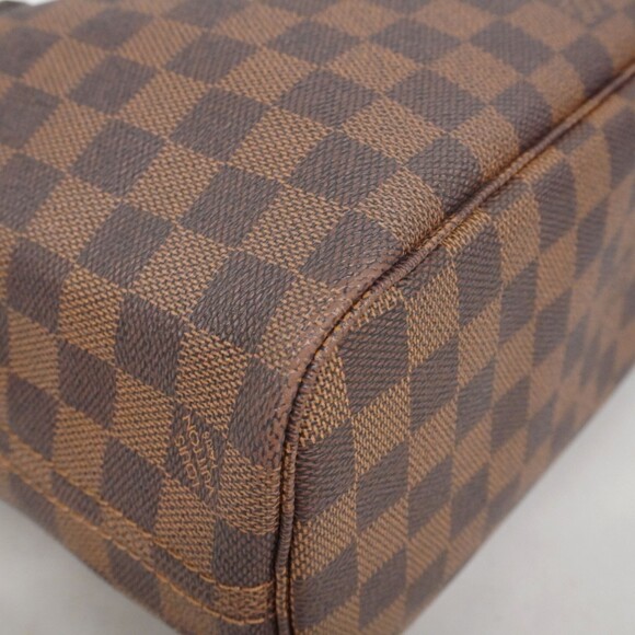 LOUIS VUITTON Brown Damier Neverfull PM Tote Bag - Picture 10 of 16